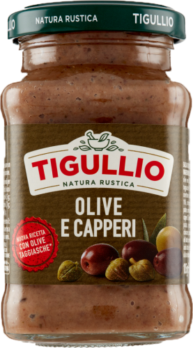 Pesto z Oliwkami i Kaparami Tigullio 185 g