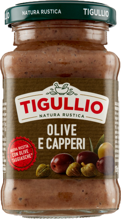 Pesto z Oliwkami i Kaparami Tigullio 185 g
