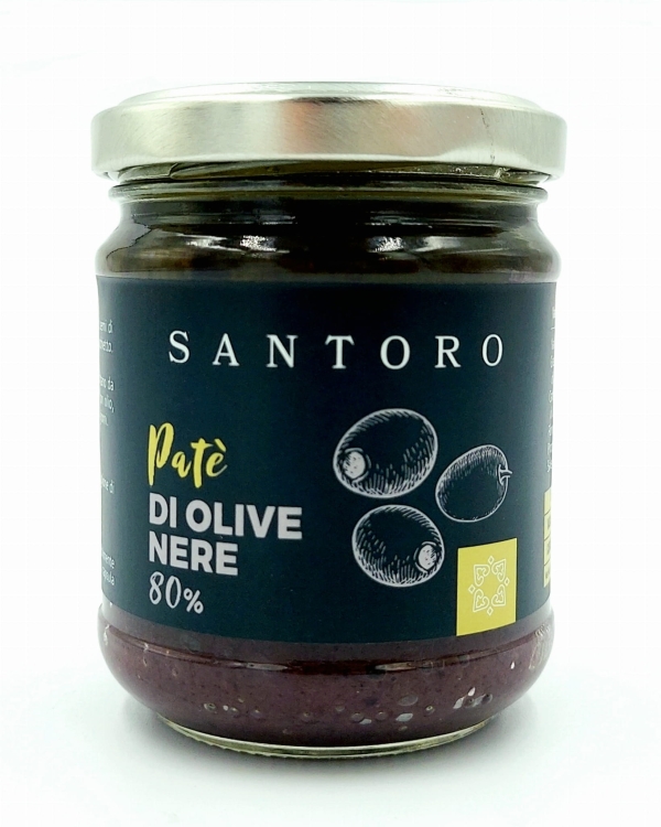 pate z czarnych oliwek Santoro 190 g.jpg