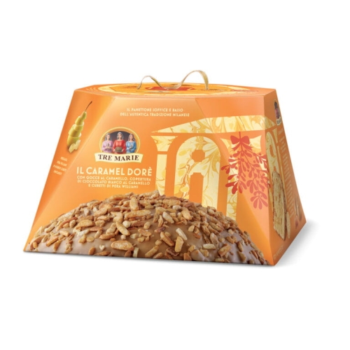 Włoska babka Panettone Tre Marie Caramel Dore 900 g