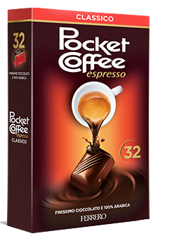 Praliny z kawą Pocket Coffe 34 szt. FERERRO 400 g