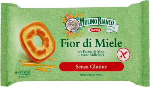 Ciasteczka bez glutenu Fior di Miele Mulino Bianco x 6 250 g