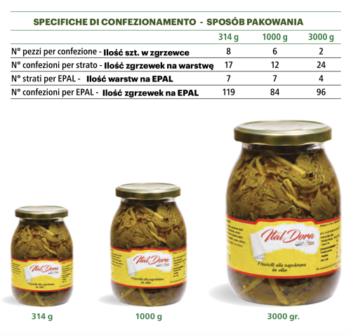 Friarielli po neapolitańsku Ital Dora 1000g