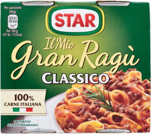 Ragu Classico sos z mięsem STAR 2 x 180 g