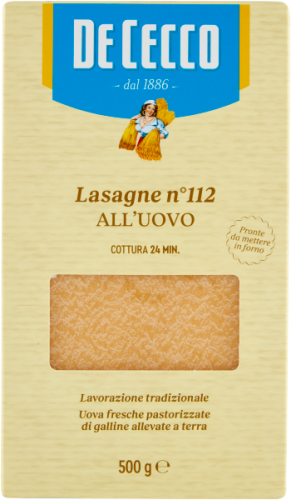 Lasagne jajeczne De Cecco 500 g
