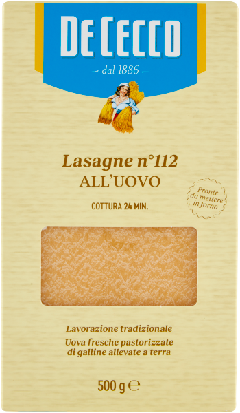 Lasagne jajeczne De Cecco 500 g