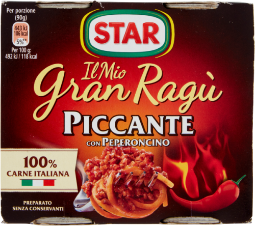 Ragu z mięsem pikantne STAR 2 x 180 g