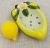 Ceramiczna mydelniczka z mydełkiem Cytryna 27 g