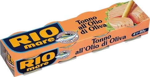 Tuńczyk w oliwie Rio Mare 4 x 80 g