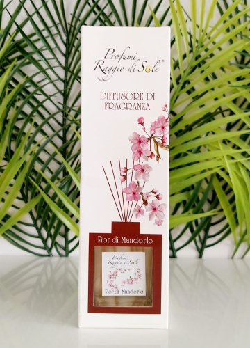 Perfumowany Dyfuzor Zapachowy Kwiat Migdału Mandorla Raggio di Sole 100 ml