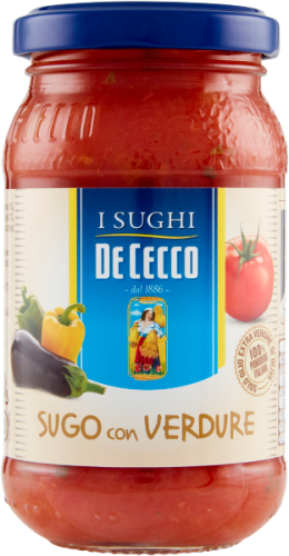 Sos pomidorowy z warzywami De Cecco 200 g