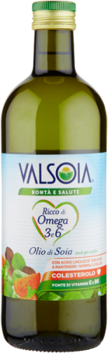 Olej dietetyczny sojowy Valsoia 1 L