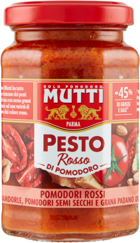 Pesto z pomidorami suszonymi i migdałami Mutti 180 g
