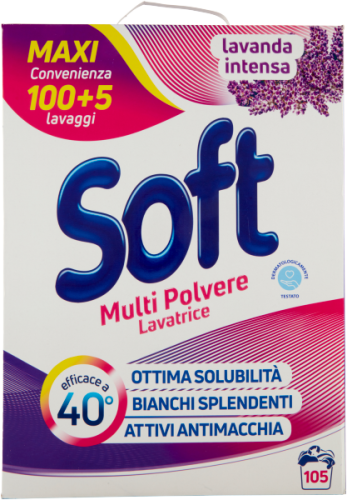 Proszek do prania Soft Lawendowy (105 prań) 6,3 kg