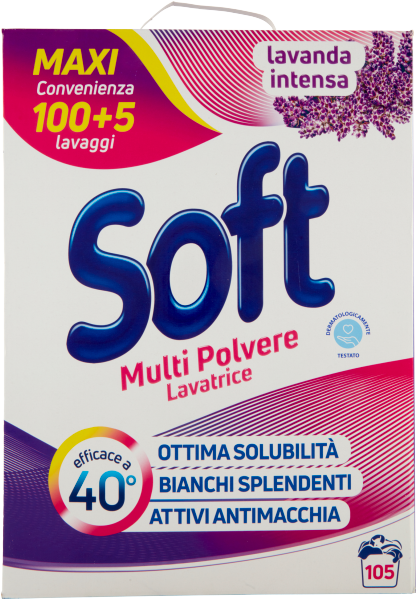 Proszek do prania Soft Lawendowy (105 prań) 6,3 kg
