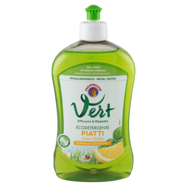 Płyn do naczyń Limone Basilico eko Vert CHANTECLAIR 500 ml