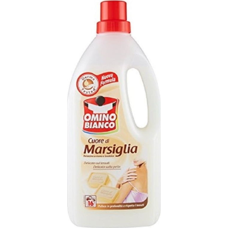 Płyn do prania mydło marsylskie Marsiglia OMINO BIANCO 1 L