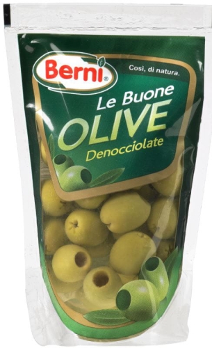 Oliwki zielone drylowane Berni 170 g