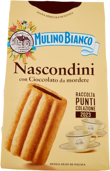 Ciastka kruche nadziewane czekoladą Nascondini Mulino Bianco 330 g