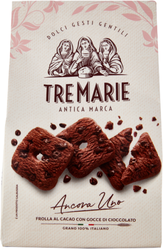 Ciastka kruche Tre Marie kakaowe z czekoladą 315 g
