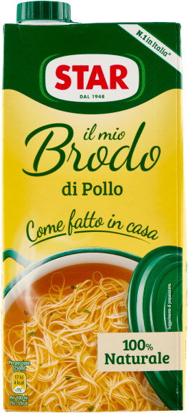 Bulion z kurczaka domowy Brodo di pollo STAR 1 L