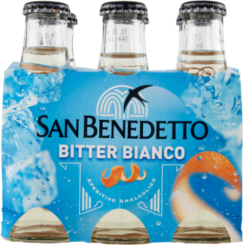 Napój bezalkoholowy BITTER BIANCO S. BENEDETTO 6X100ML