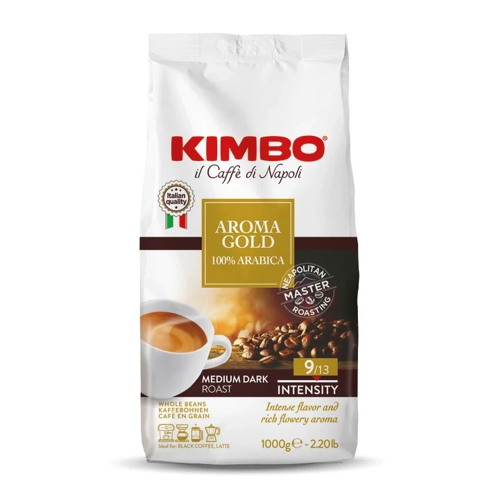 Kawa ziarnista Kimbo Aroma Gold 1000 g 8002200102180