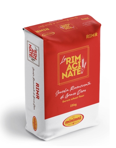 Mąka Semola Rimacinata di grano duro Mininni 25kg 8033219010067