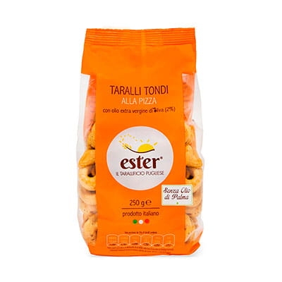 Taralli o smaku Pizzy ESTER 250g 8009784000369
