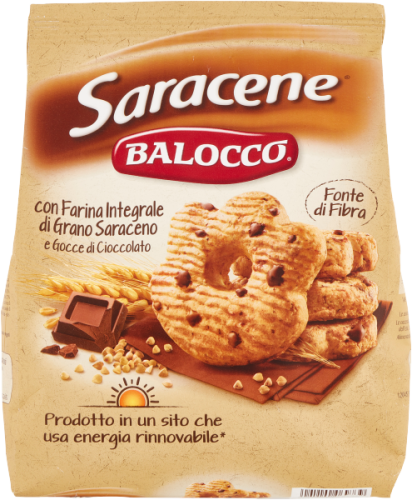 Ciastka kruche z czekoladą Balocco SARACENE 700 g
8001100069739
