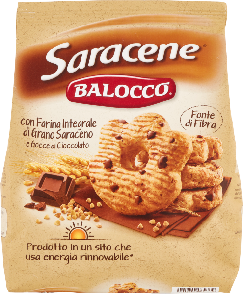 Ciastka kruche z czekoladą Balocco SARACENE 700 g
8001100069739