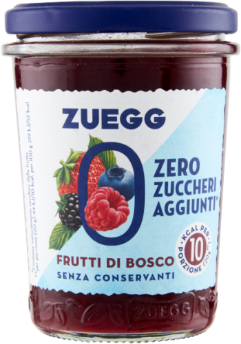 Włoska Konfitura owoce leśne BEZ cukru ZUEGG 220g 80322870