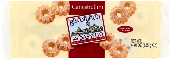 Włosie Ciastka kruche Canestrellini ELAH 125 g
8005785302112