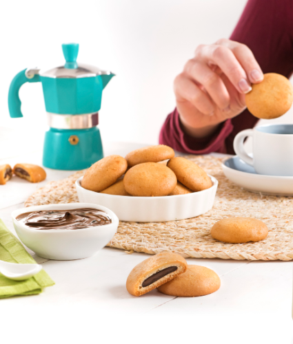 Ciastka z kremem orzechowym Divella Ottimini RIPIENI 300g
8005121214970