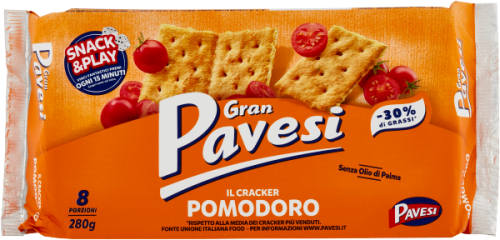 Krakersy pomidorowo-ziołowe GRAN PAVESI Pomodoro 280g
8013355500691