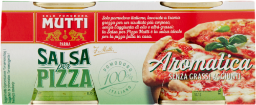 Sos do pizzy pomidorowy z przyprawami MUTTI 2X 210 - 420 g 
8005110551260