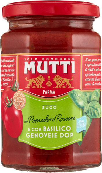 Sos pomidorowy z bazylią klasyczny Sugo Semplice MUTTI 280g
8005110513053