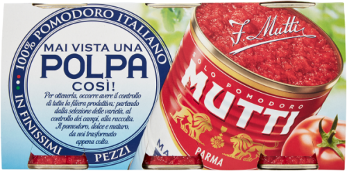 Pulpa pomidorowa MUTTI 3x400g 1,2kg
8005110170300