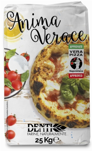 Mąka na pizzę typu 00 Anima Verace DENTI 25kg
8030759025612