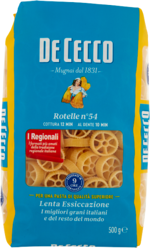 Makaron Rotelle n° 54 DE CECCO 500g
8001250120540
