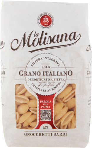 Makaron muszelki La Molisana n° 27 GNOCCHIETTI SARDI 500g
8004690052716