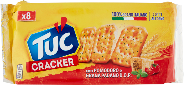 Krakersy pomidor i Grana Padano D.O.P. TUC ITALIA 250g
8000090600861