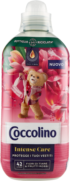 Płyn do płukania Gardenia i czerwone owoce Koncentrat COCCOLINO 980 ml