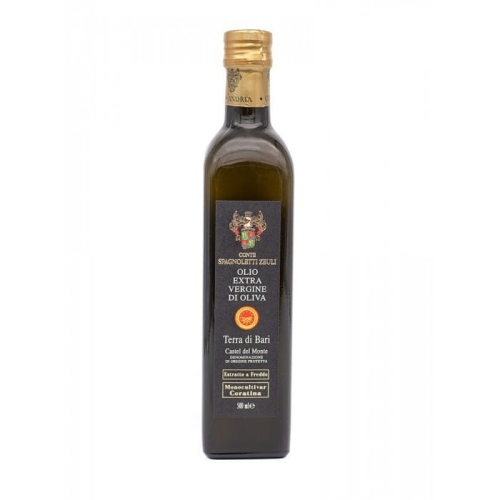 Oliwa z oliwek Extra Vergine Coratina DOP Castel del Monte Terre di Bari Spagnoletti 500 ml