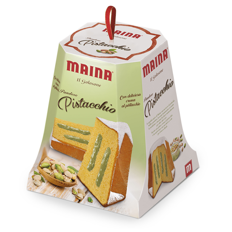 Pandoro z nadzieniem pistacjowym Maina 750g