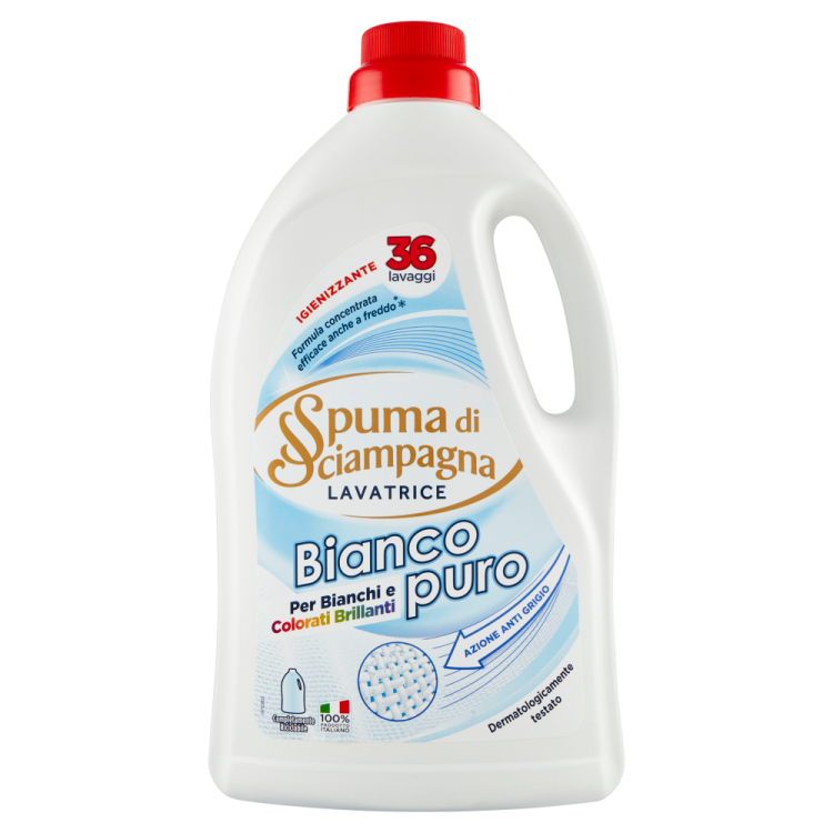 Płyn do prania (białe i kolorowe) Bianco Puro Spuma di Sciampagna 1,62L