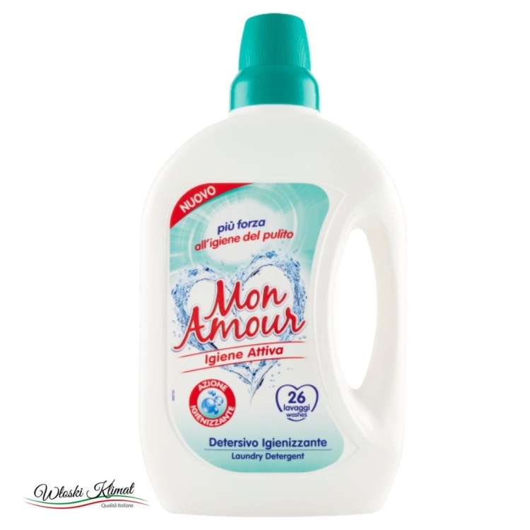 Płyn do prania higienizujący Igiene Attiva MON AMOUR 1,56L