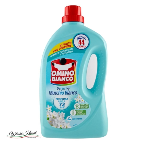 Płyn do prania Białe Piżmo Muschio Bianco OMINO BIANCO 1,76 L