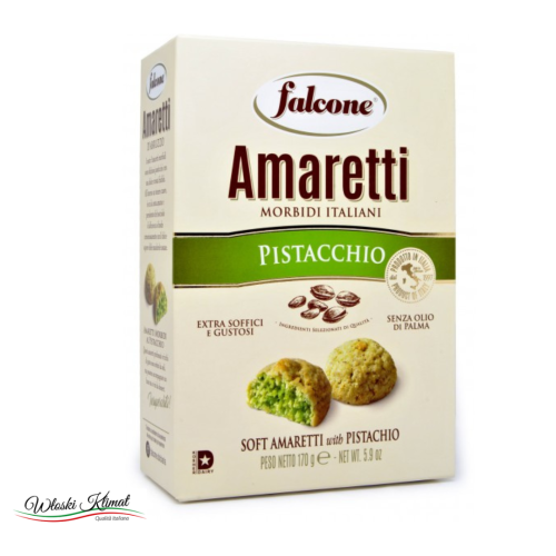 Ciastka pistacjowe Amaretti Pistacchio FALCONE 170g