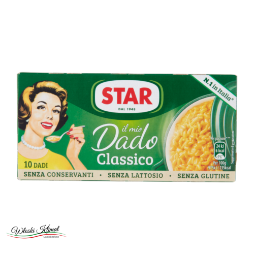 Bulion w kostkach klasyczny 10 szt. Dado Classico STAR 100g
